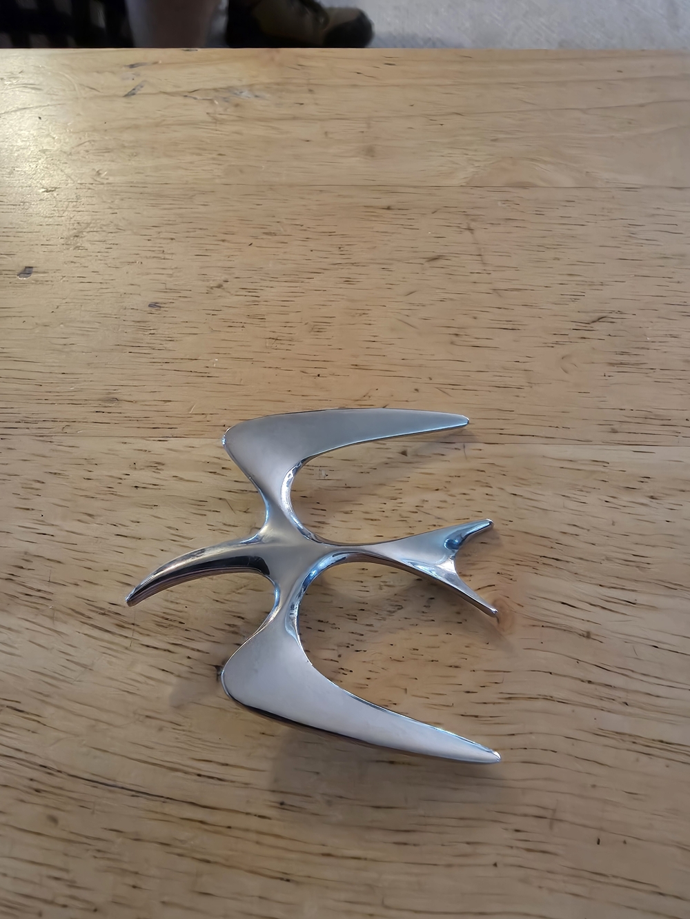 Vintage 1970's Silver Bird Seagull Flying Brooch